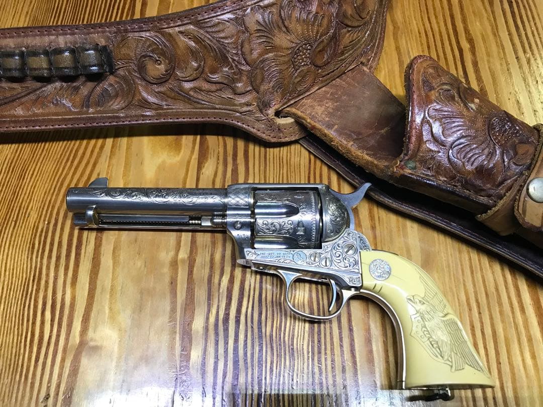 パットン将軍　コルト　ガンベルト付き！