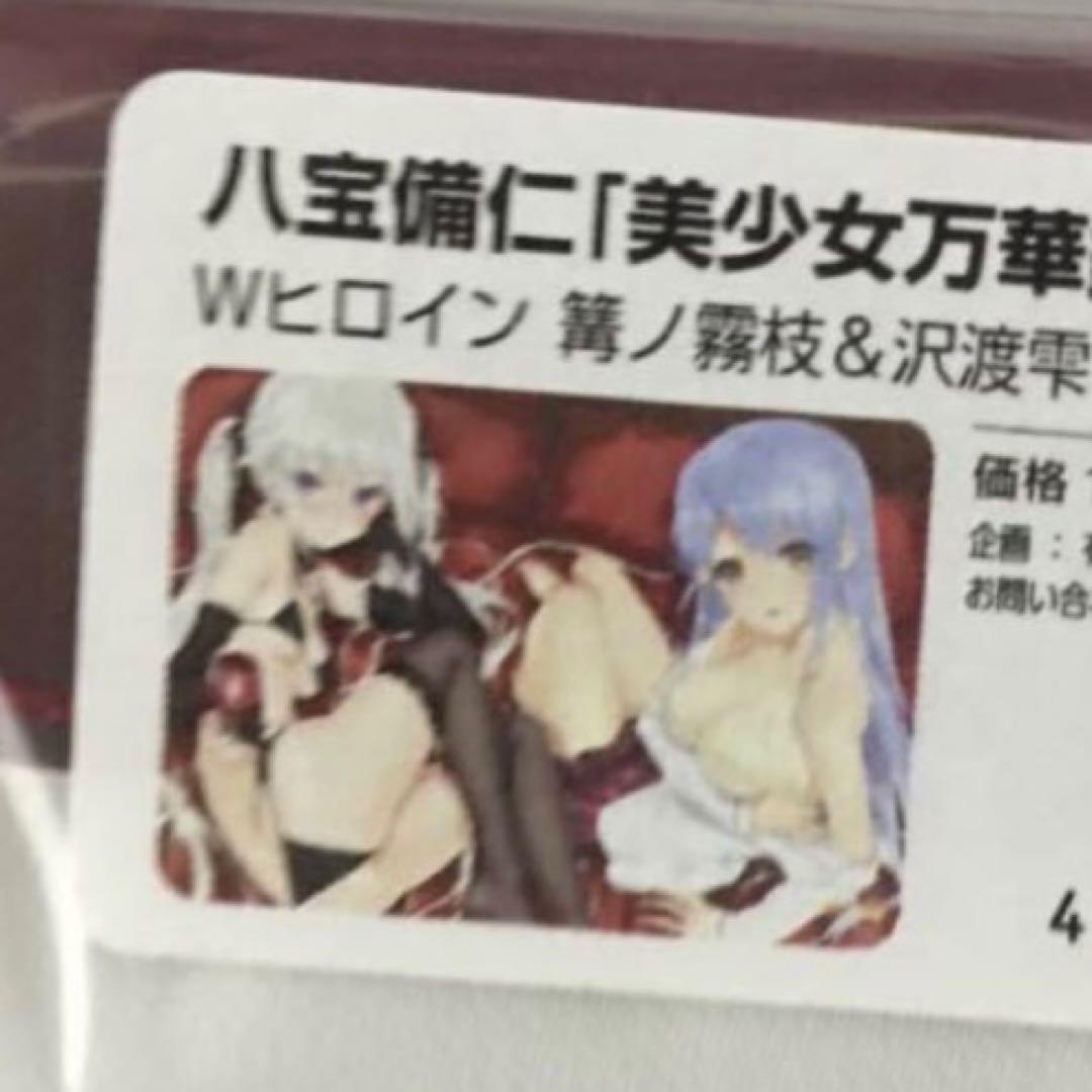 八宝備仁「美少女万華鏡」Wヒロイン 篝ノ霧枝&沢渡雫 B1タペストリー2枚セット