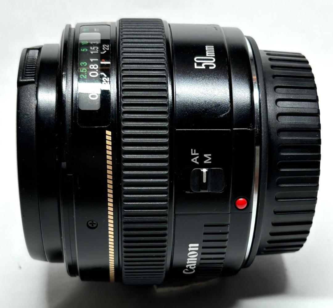 キヤノン EF50mm f1.4　標準レンズ　美的動作品(ref# 4109)
