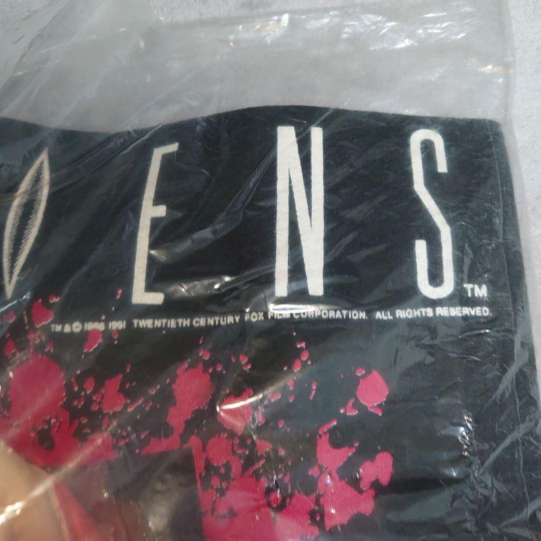 エイリアン 立体フィギュア　Tシャツ 90s　未使用品