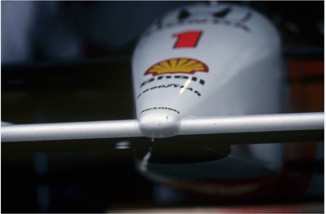 カスタム品　1/18 ミニチャンプス　マクラーレンMP4/7 アイルトンセナ