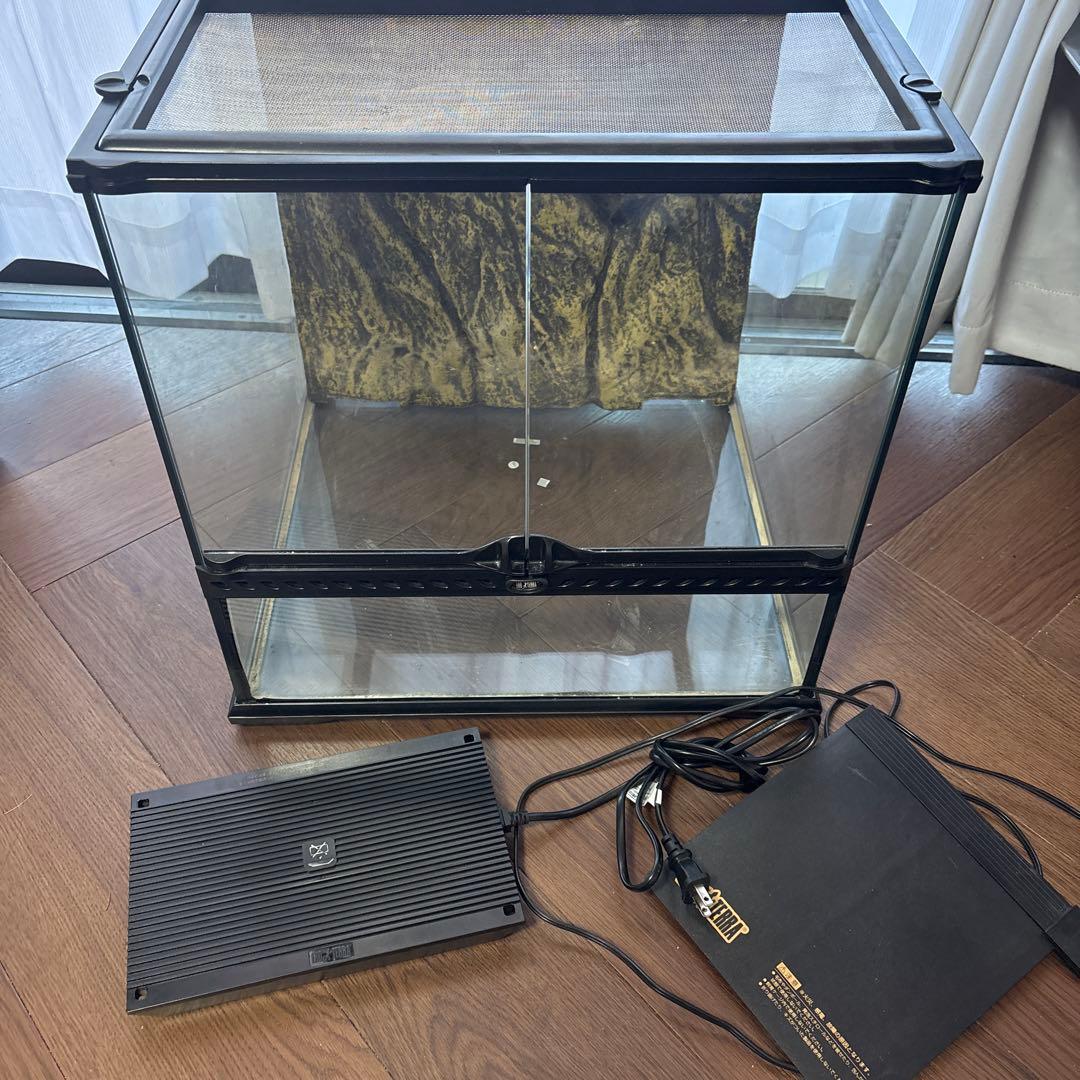 グラステラリウム4545 ヒーティングトップM レプタイルヒートS