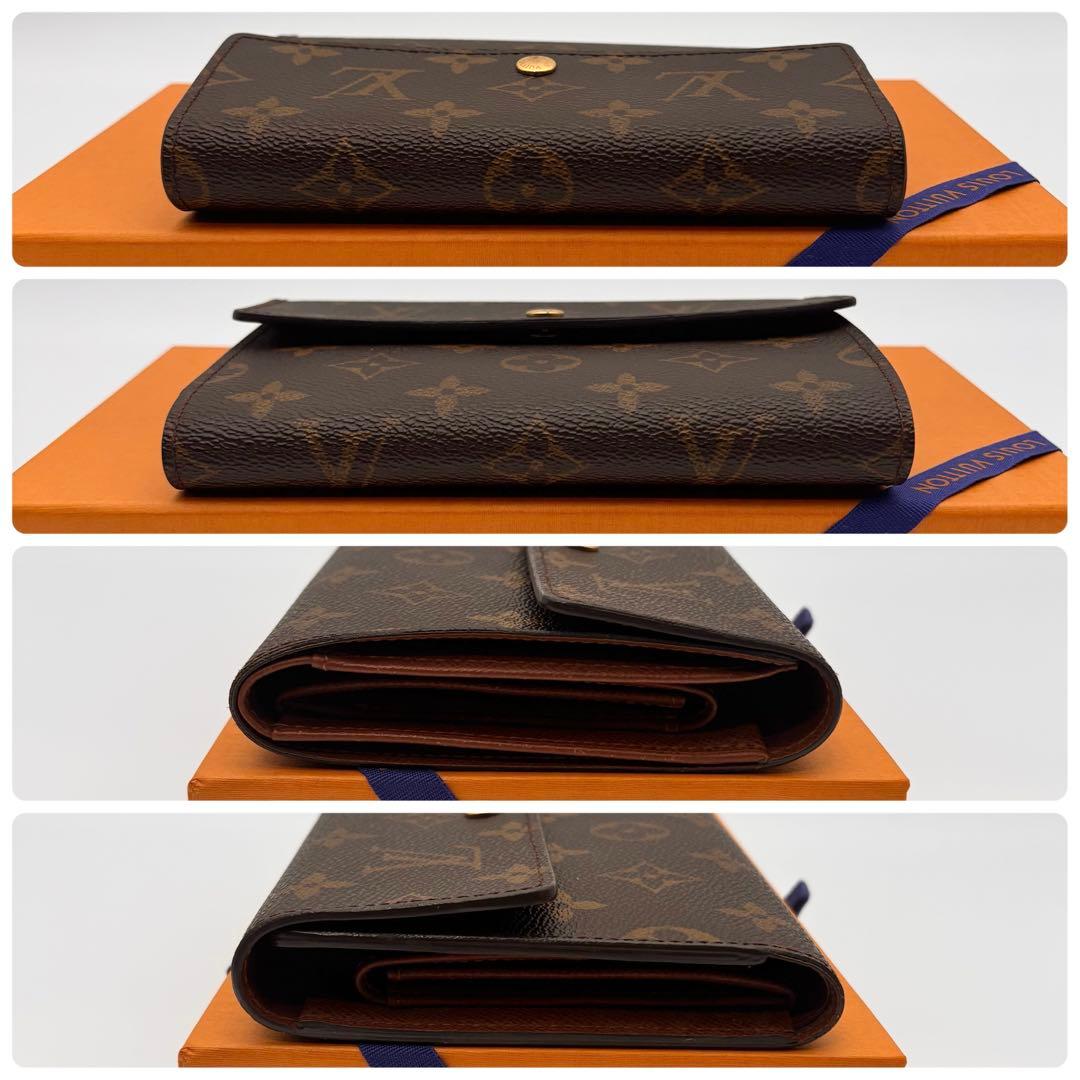 【鑑定済み】ルイヴィトン✨モノグラム✨エテュイパピエ 三つ折り財布