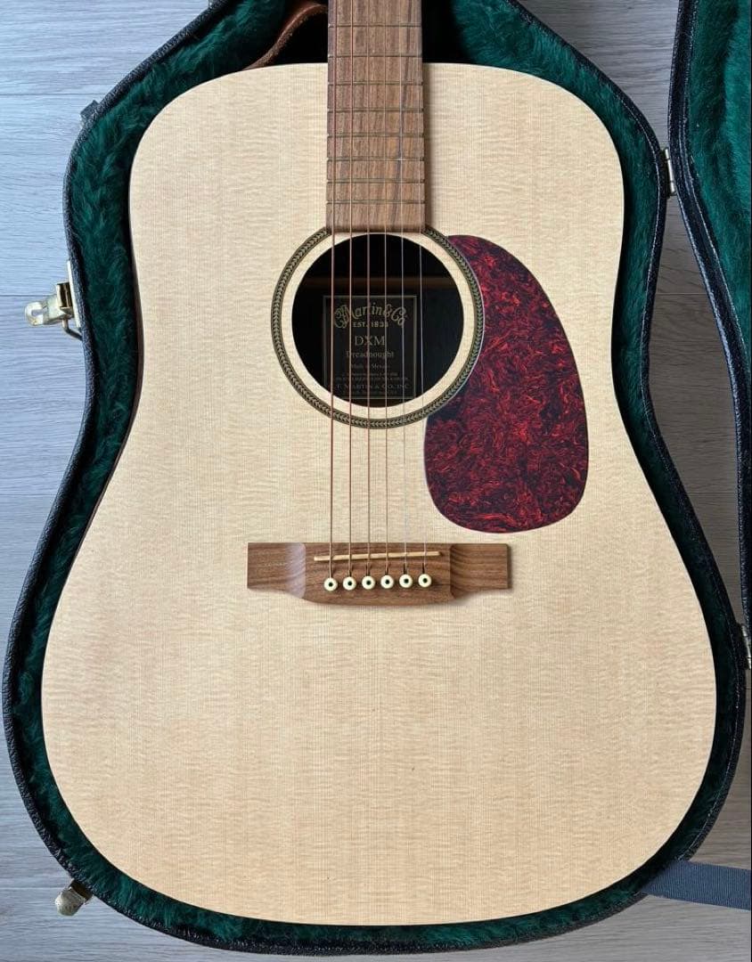 Martin DXM アコースティックギター ハードケース・カポ・ピック付