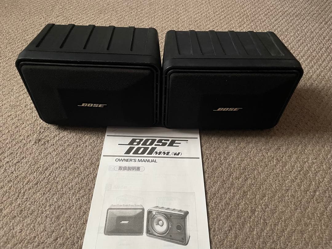 【音出し確認済】BOSE 101MM シリアル連番鳥マークスピーカー