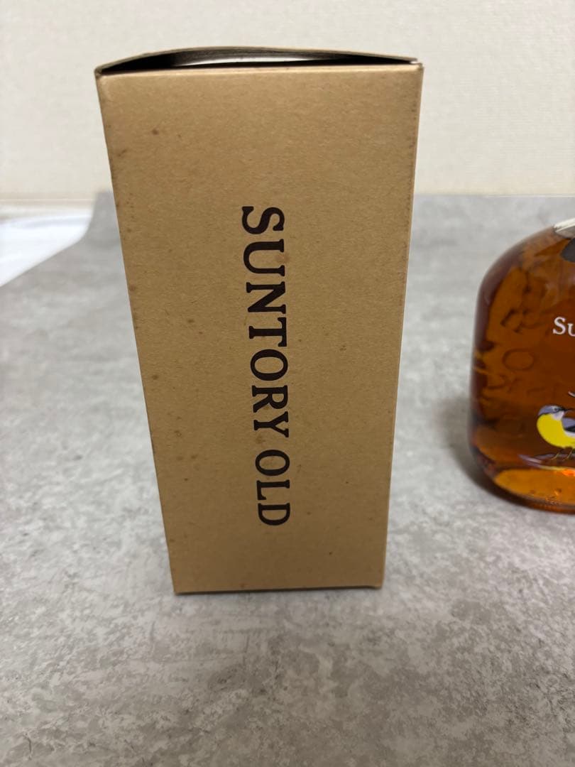 SUNTORY OLD WHISKY バードボトル　キセキレイ　特級　ウイスキー