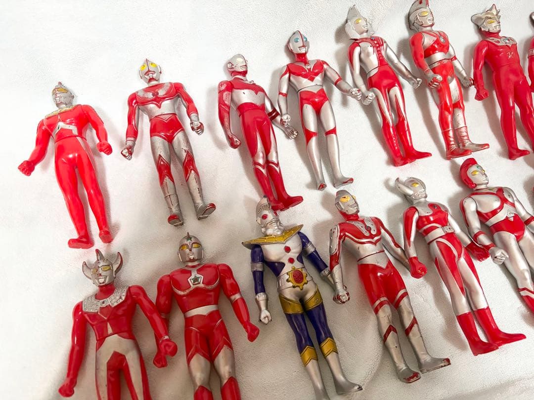 ウルトラマン ソフビ 15体 まとめ売り バンダイ 90年代（1995年前後）
