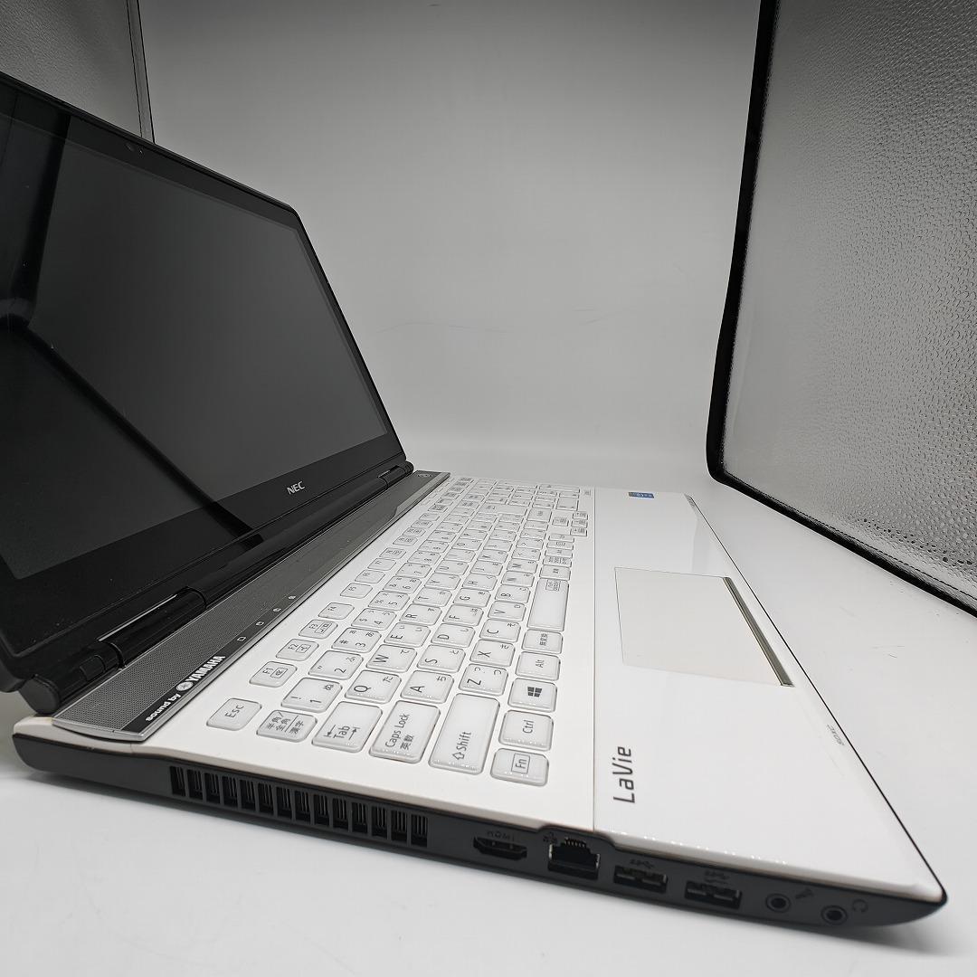 【NEC】LL750 高性能i7 SSD512GB 16GB 白 ノートPC