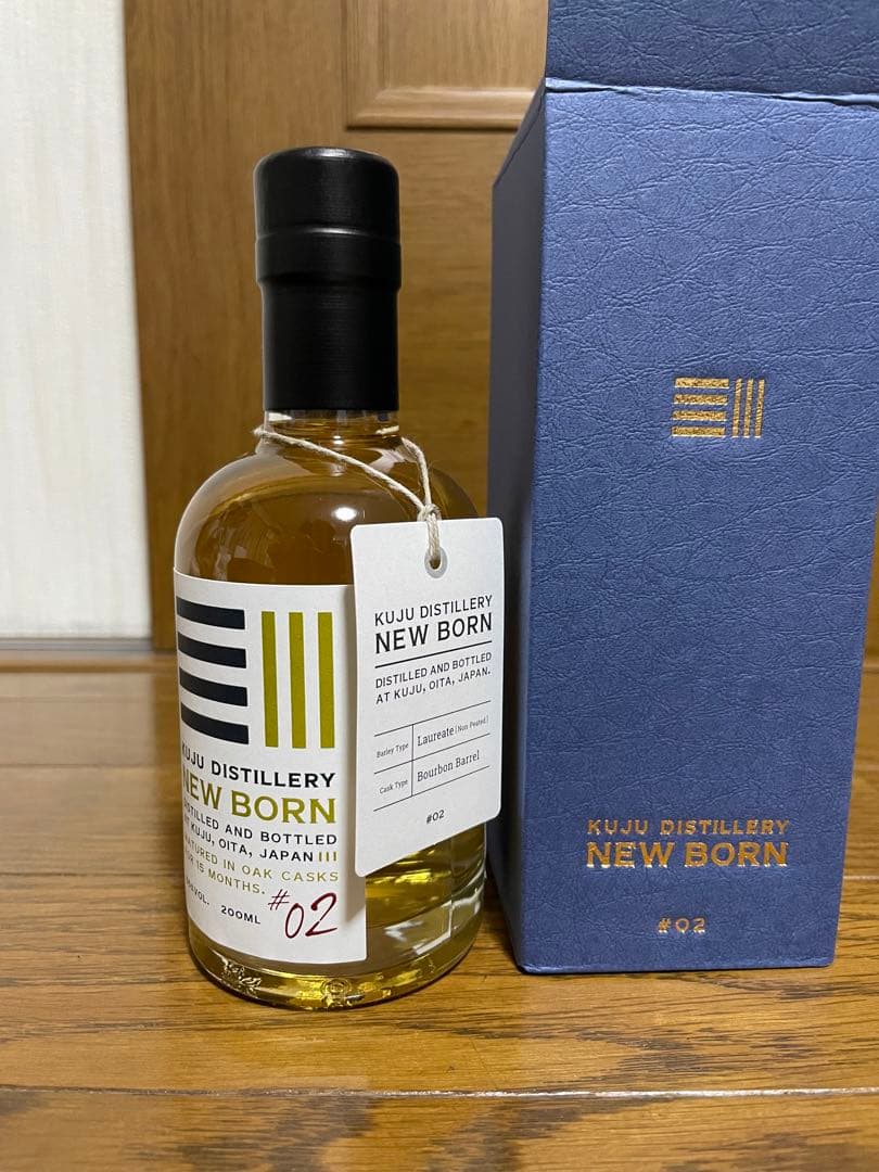 NEW BORN 久住蒸溜所　モルトウイスキー　55％ 200ml