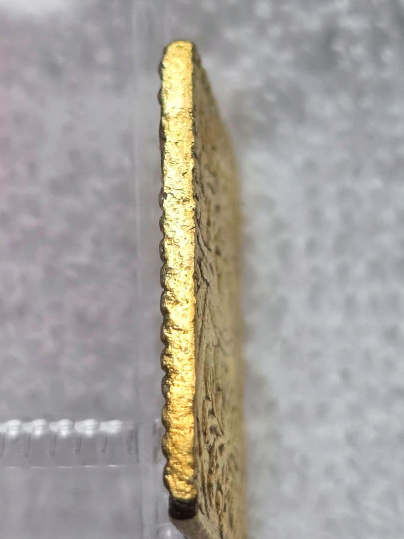 安政二分金 二分判金 5 古金銀 金貨 アンティーク  検索：二朱金