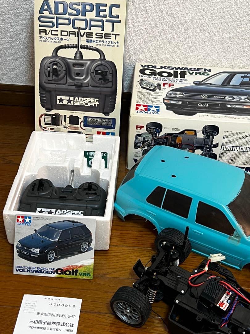 Tamiya Volkswagen Golf VR6 RCカー