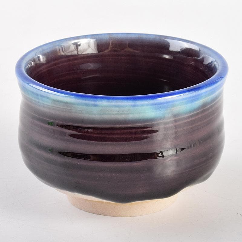 九谷焼　柳雨軒　三代八十吉　徳田正彦作　ぐい呑　共箱　V　R5039