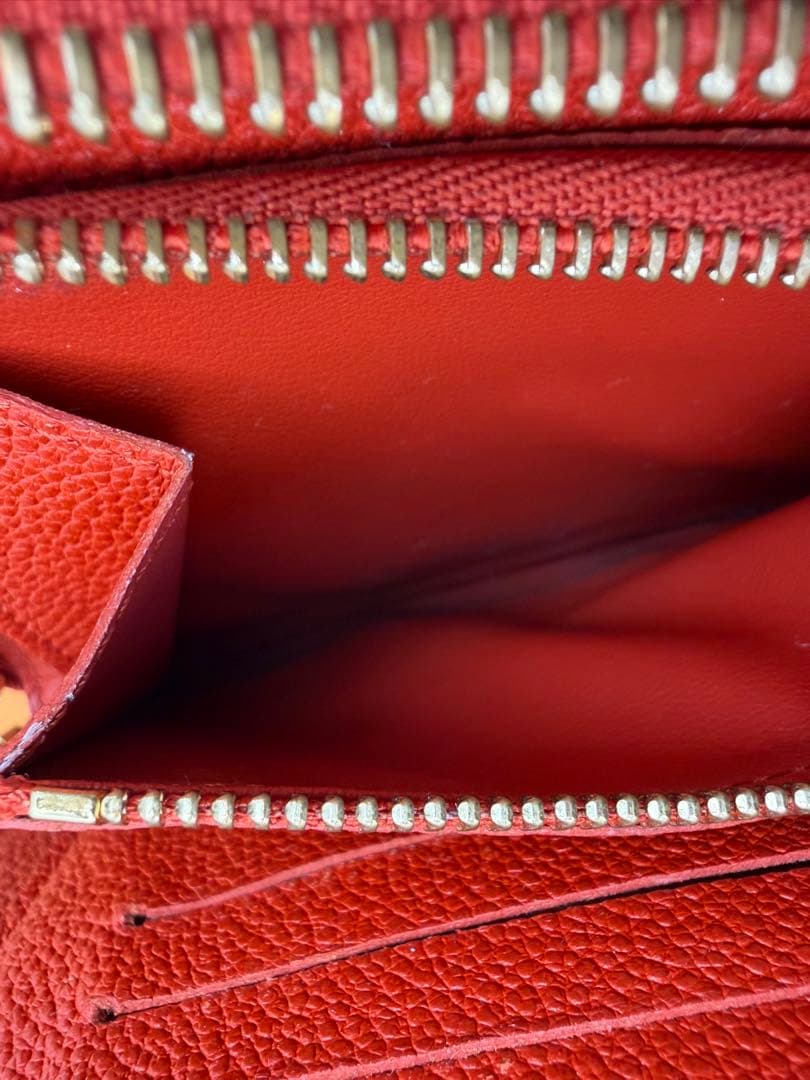 新春セール！Louis Vuitton 二つ折り財布 オレンジ