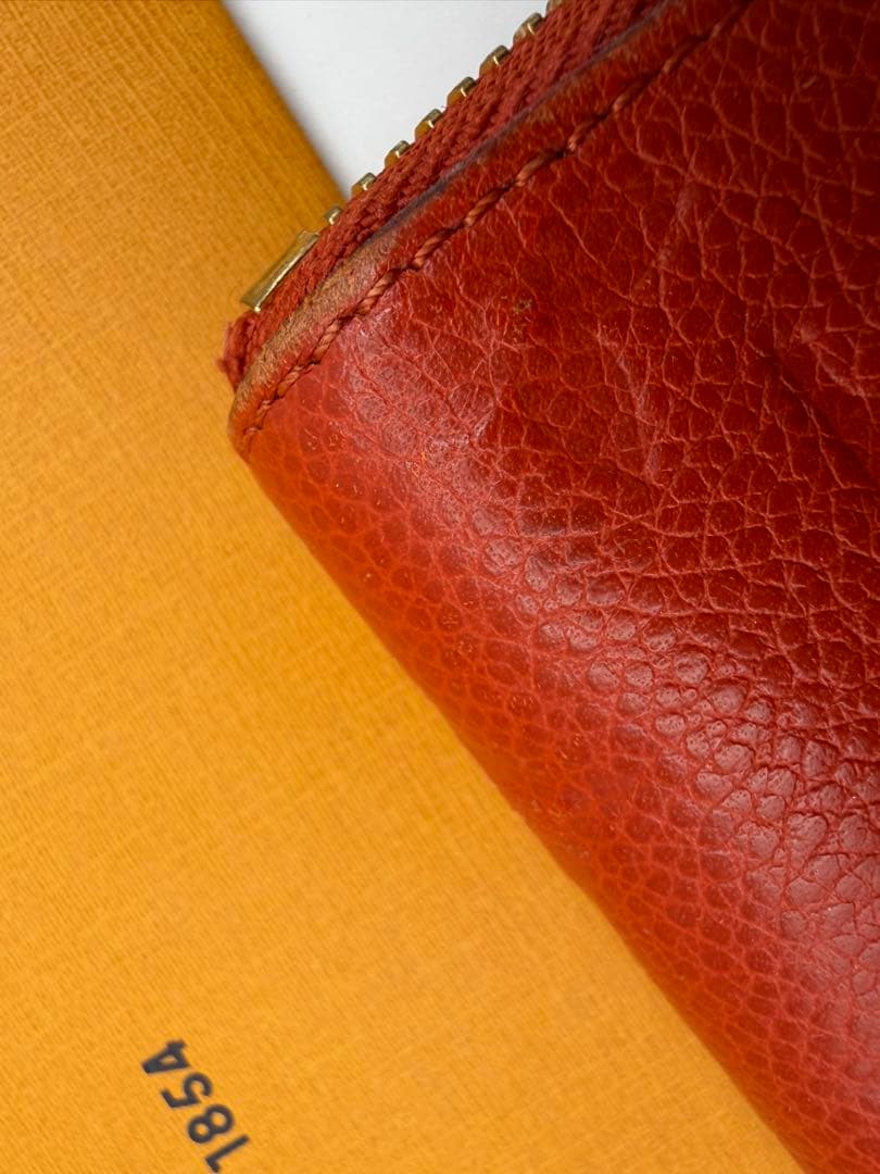 新春セール！Louis Vuitton 二つ折り財布 オレンジ