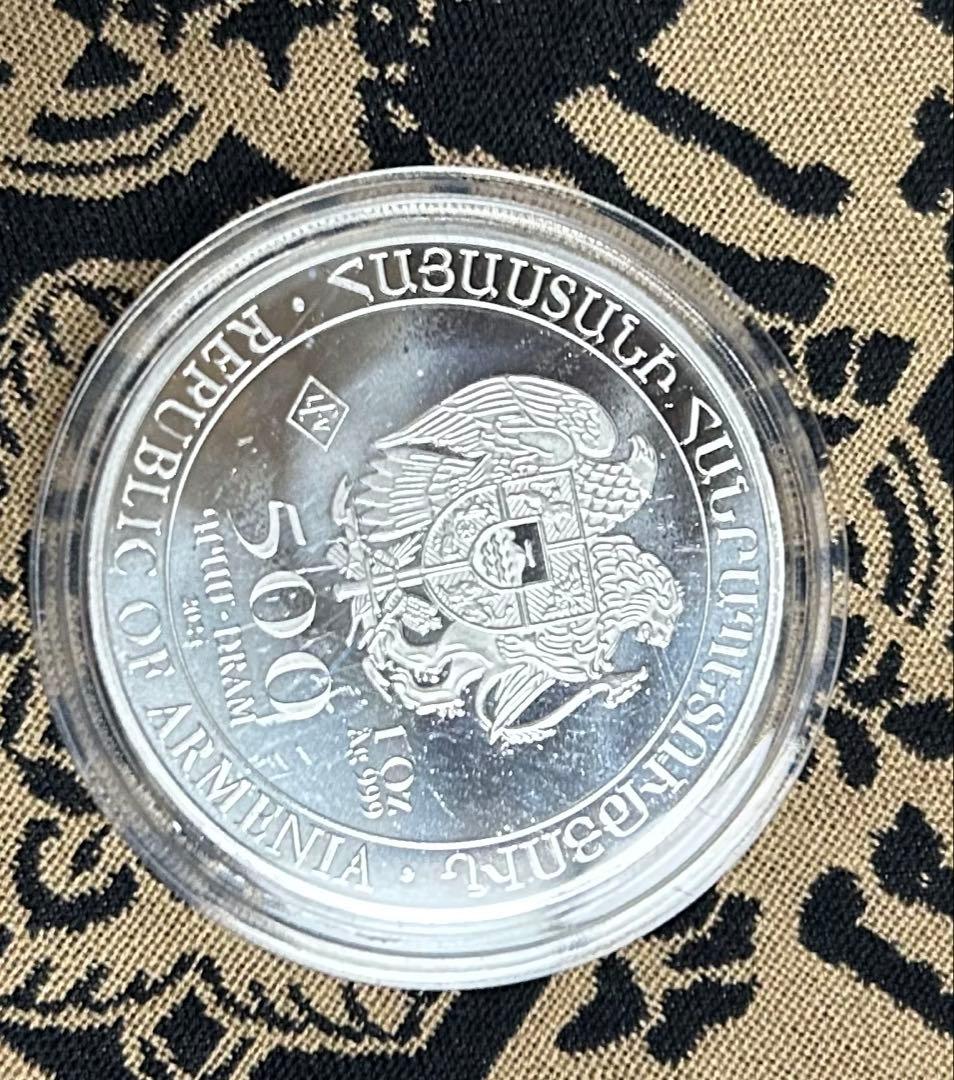 ノアの箱舟 1オンス銀貨 アルメニア製2024
