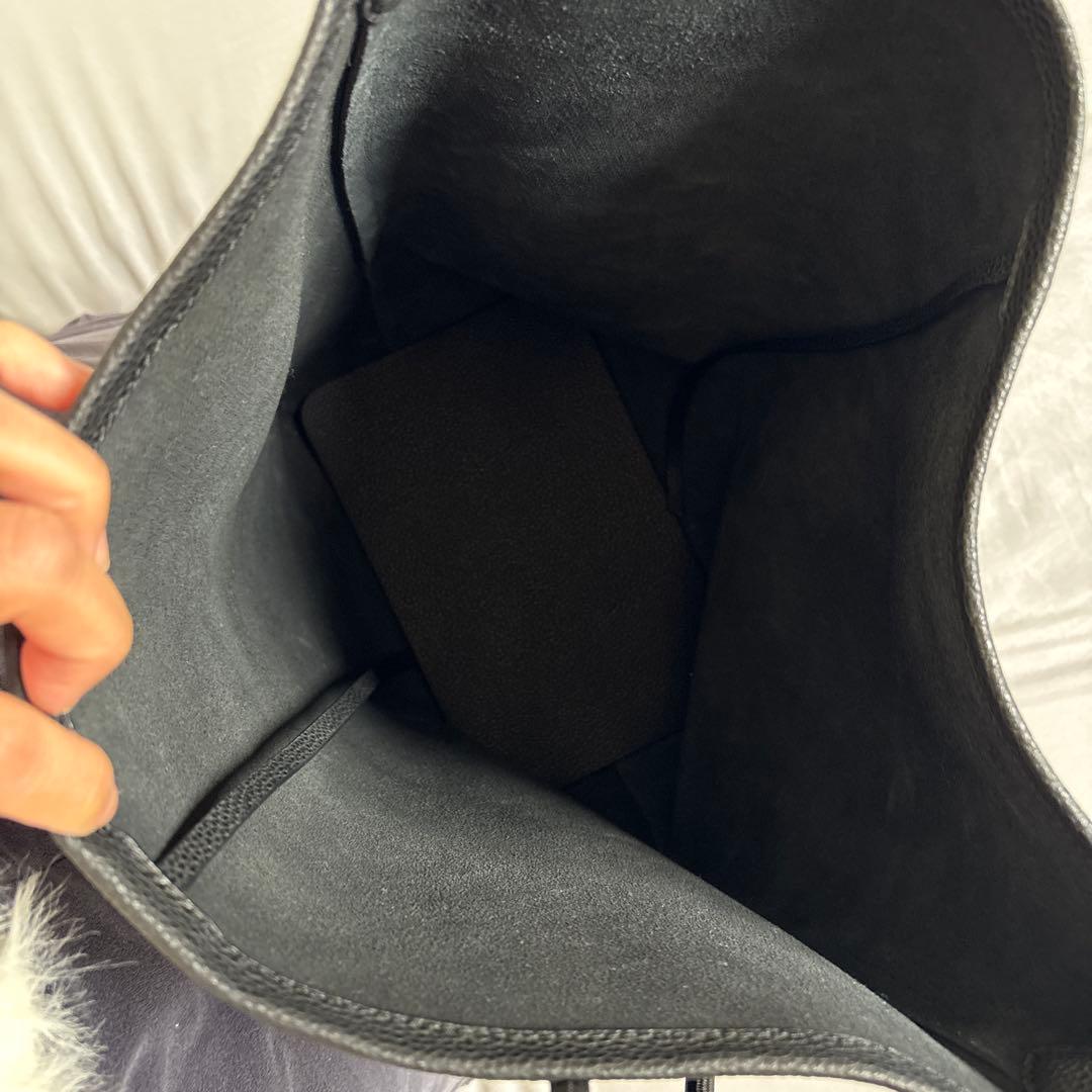 ジストリー　ブラック バケツ型 ショルダーバッグ