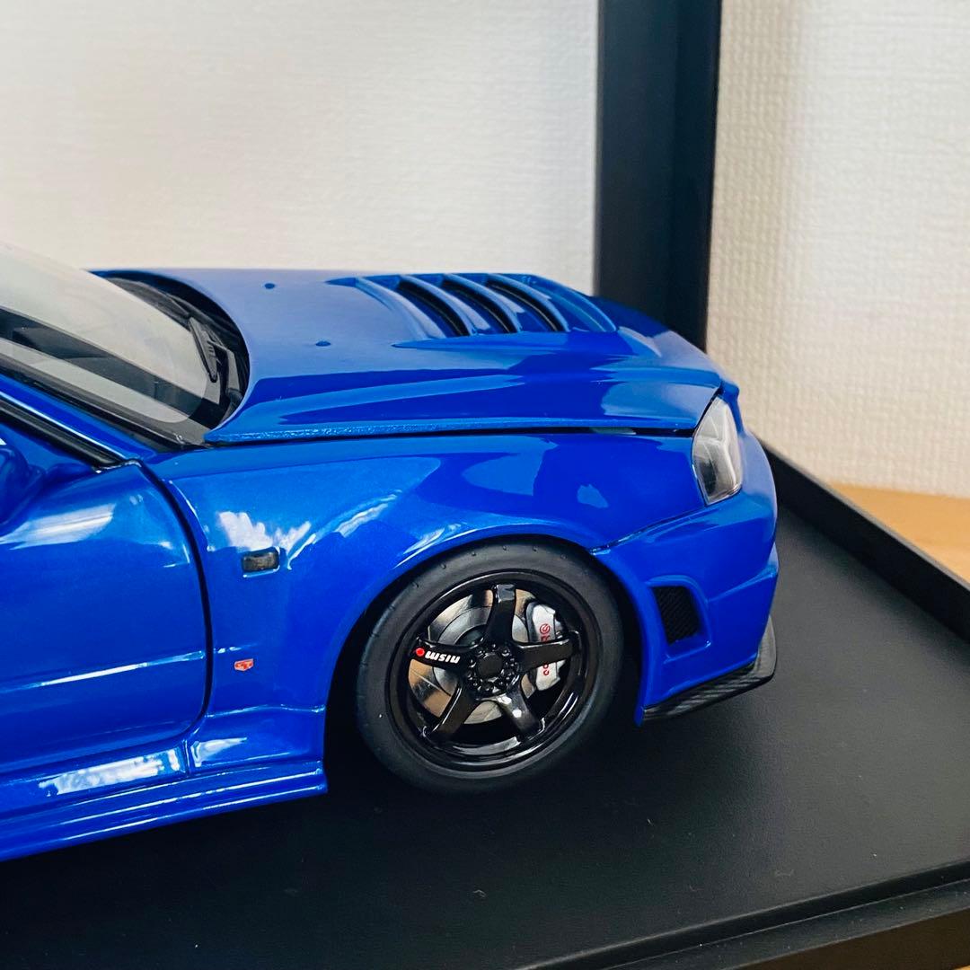 Nismo R34 スカイラインGT-R Z-tune ミニカー 1/18