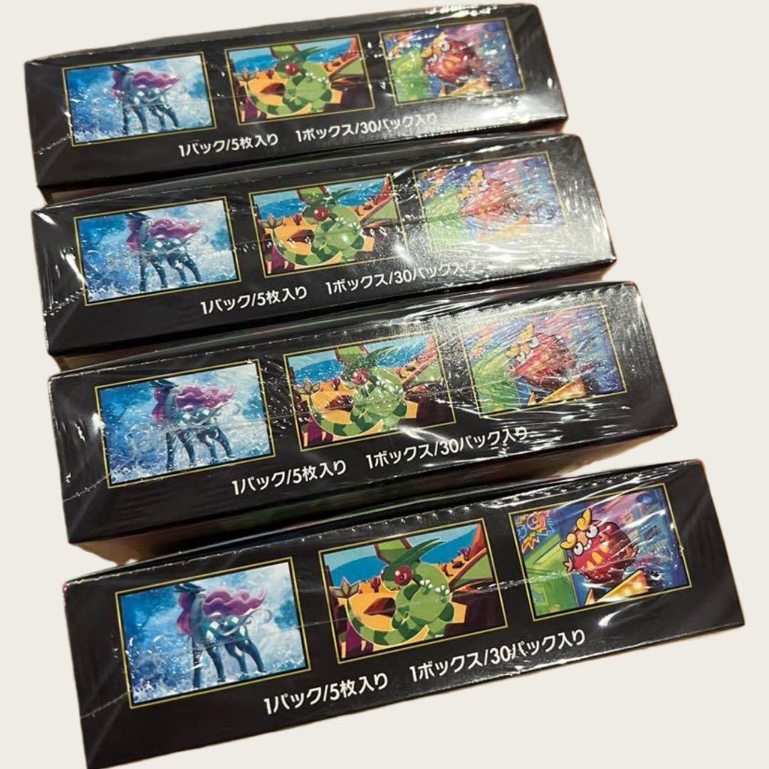 インフェルノＸ 4 box シュリンク付き ポケモンカード