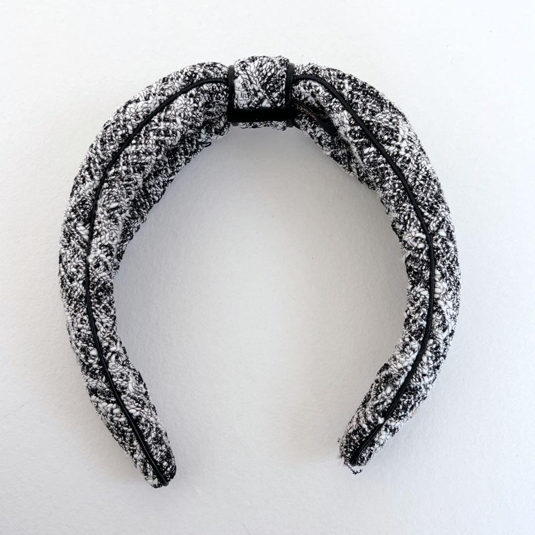 ALEXANDRE DE PARIS アレクサンドル カチューシャ ツイード