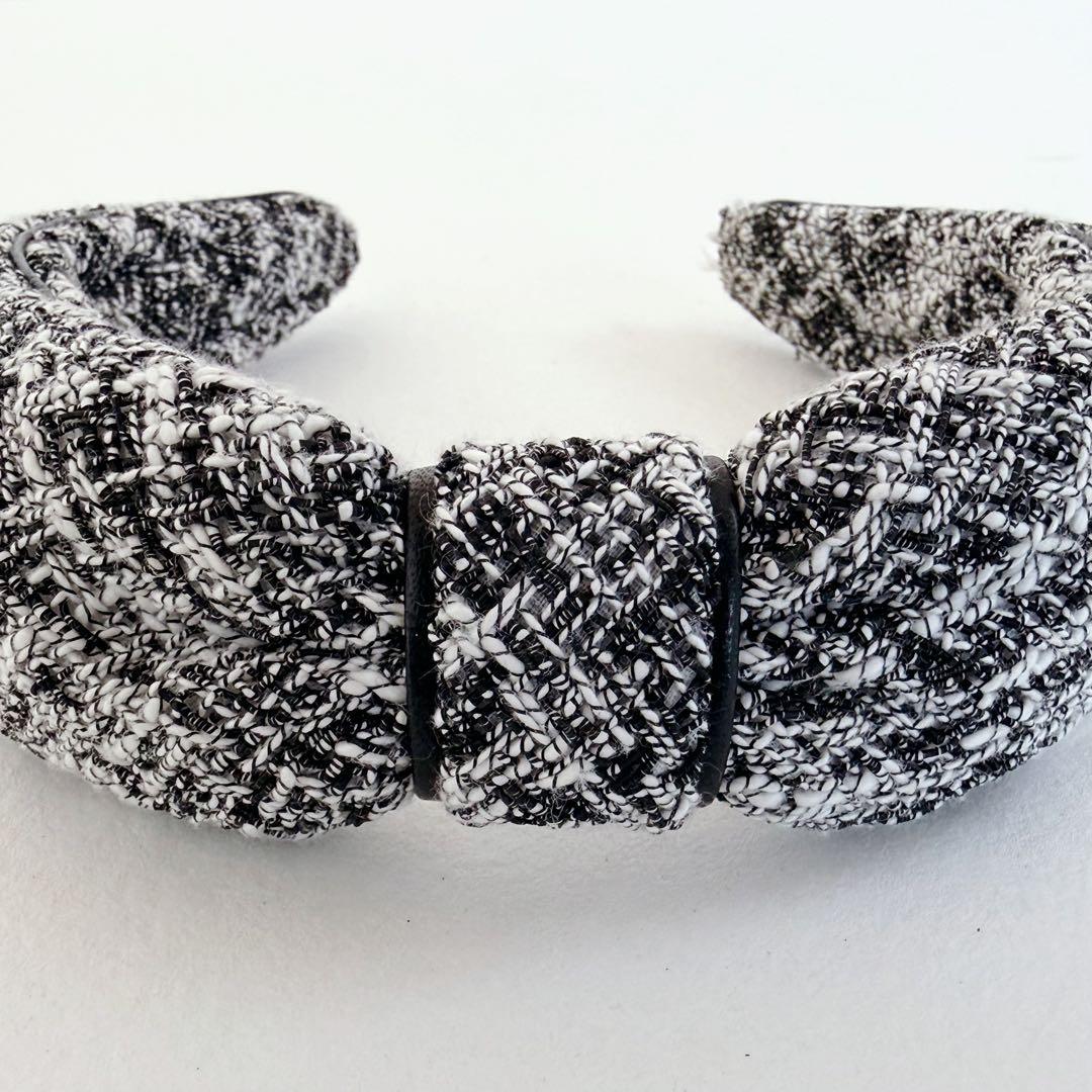 ALEXANDRE DE PARIS アレクサンドル カチューシャ ツイード