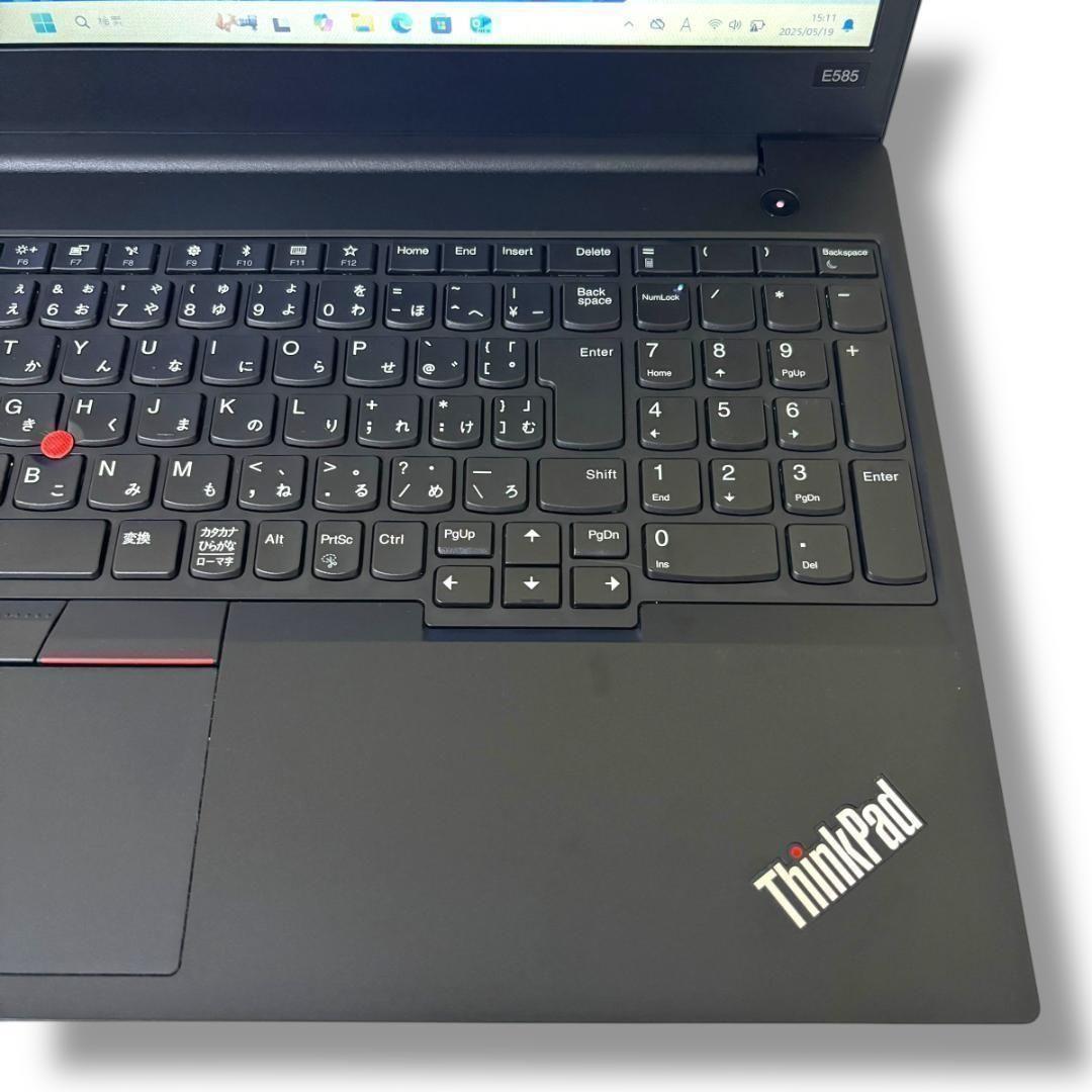その他ノートPC本体 474/Lenovo/Ryzen3/ThinkPad E585/SSD512GB
