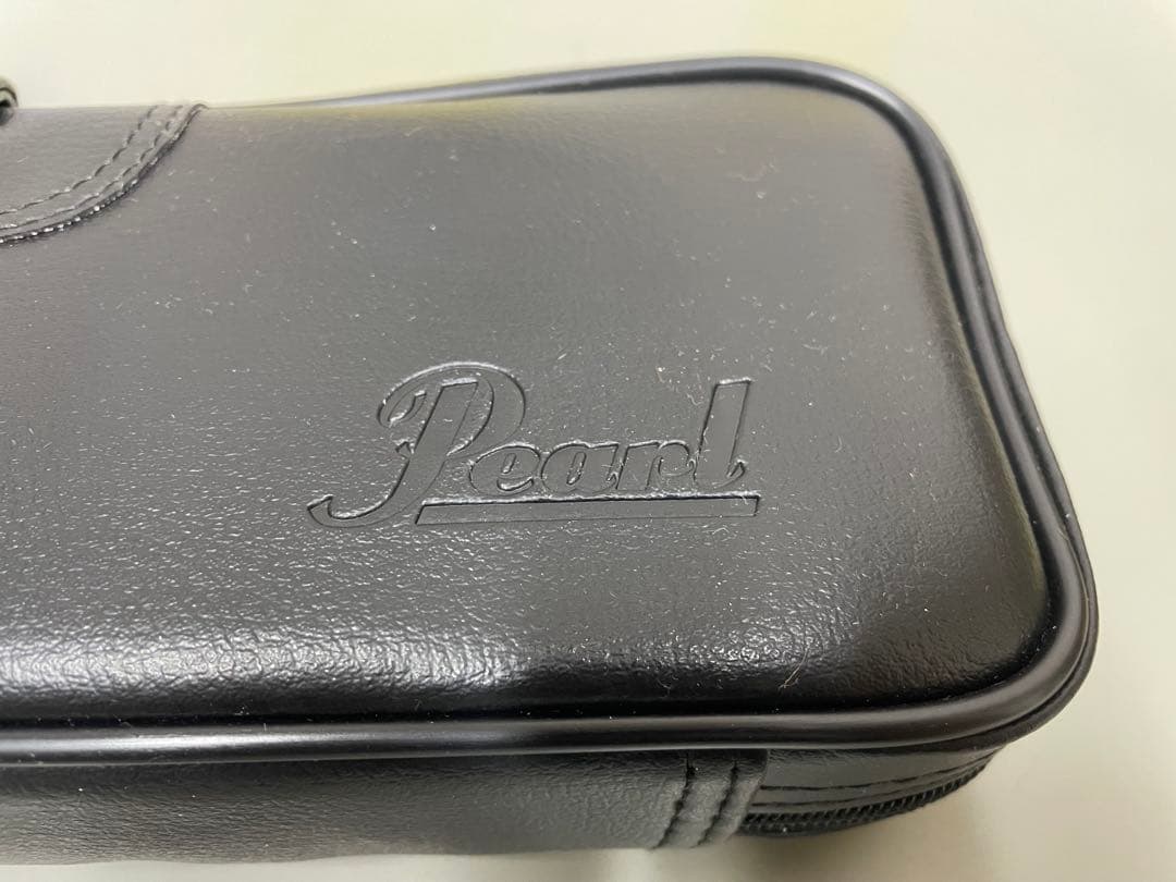 シルバー フルート　Pearl 16キー ケース付き