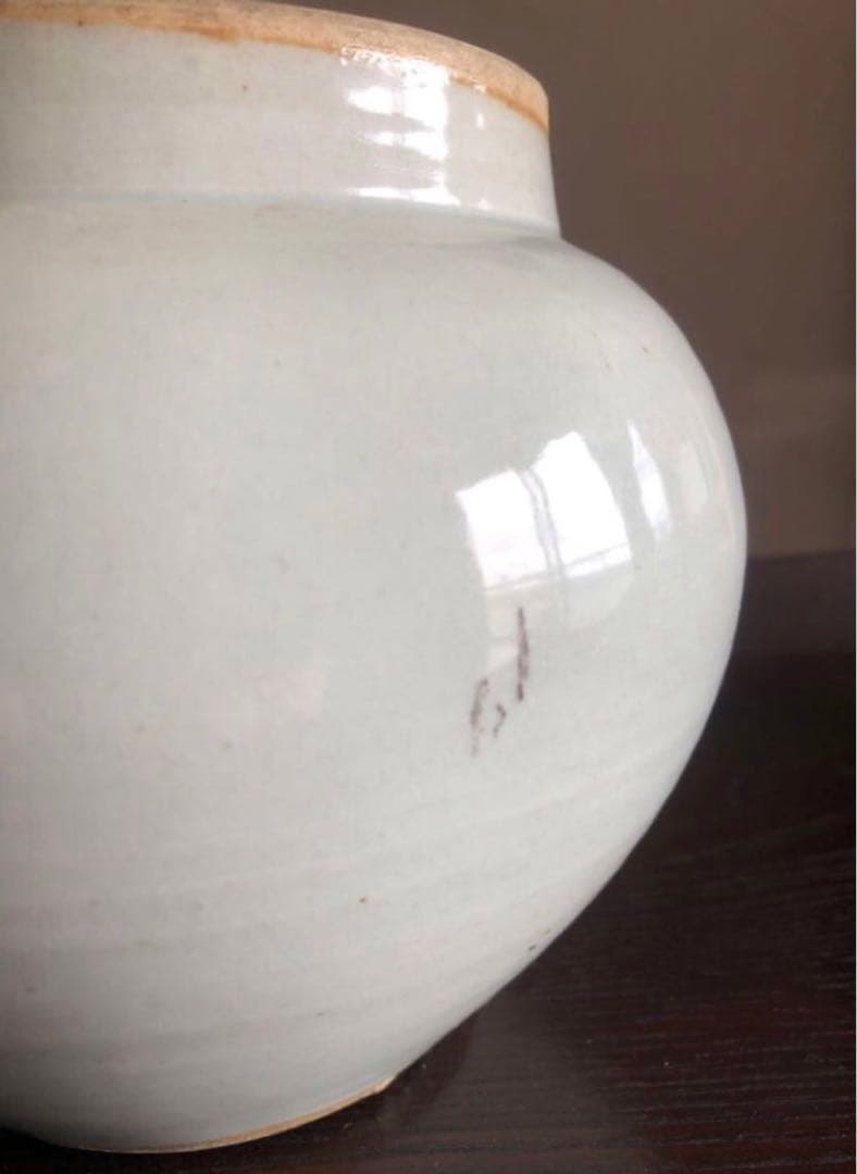 時代 古伊万里 白磁壷 蓋物 アンティーク 骨董 古道具 古民藝