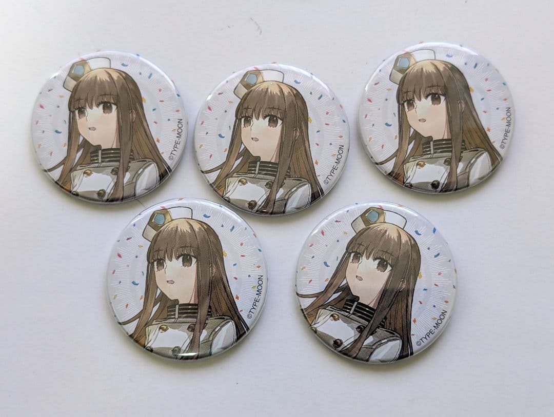 ワダアルコ展 Fate 岸波白野 ザビ子 缶バッジ