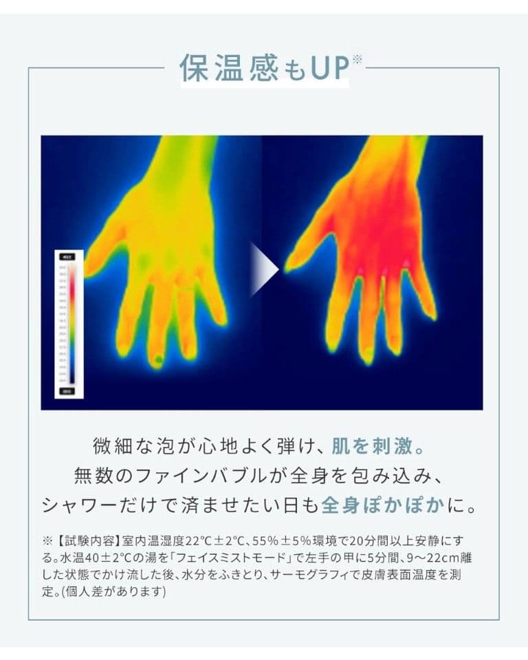 SALONIA ファインバブルクリア シャワーヘッド シルバー