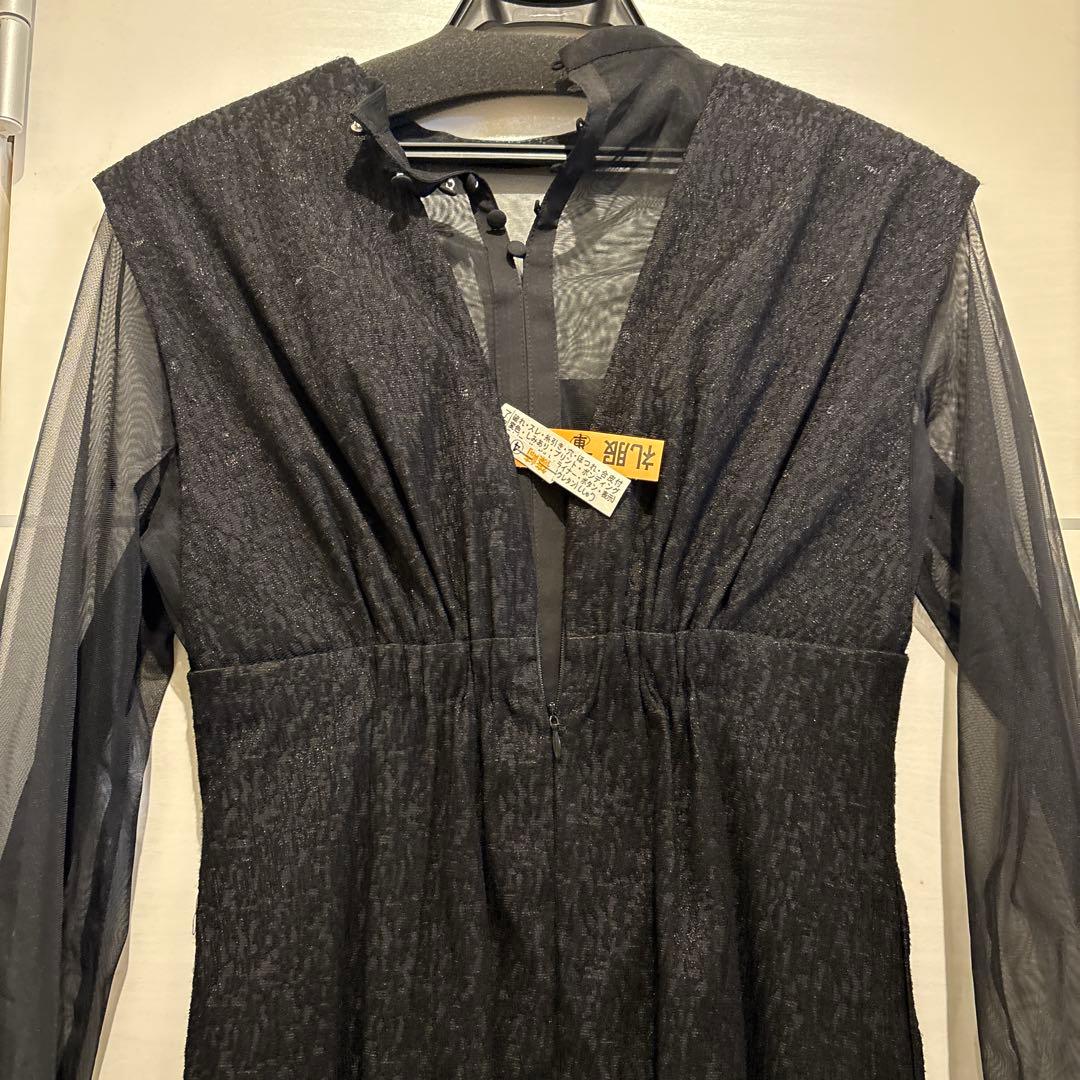 KanaANDRÉSD V line jacquard dress Sサイズ