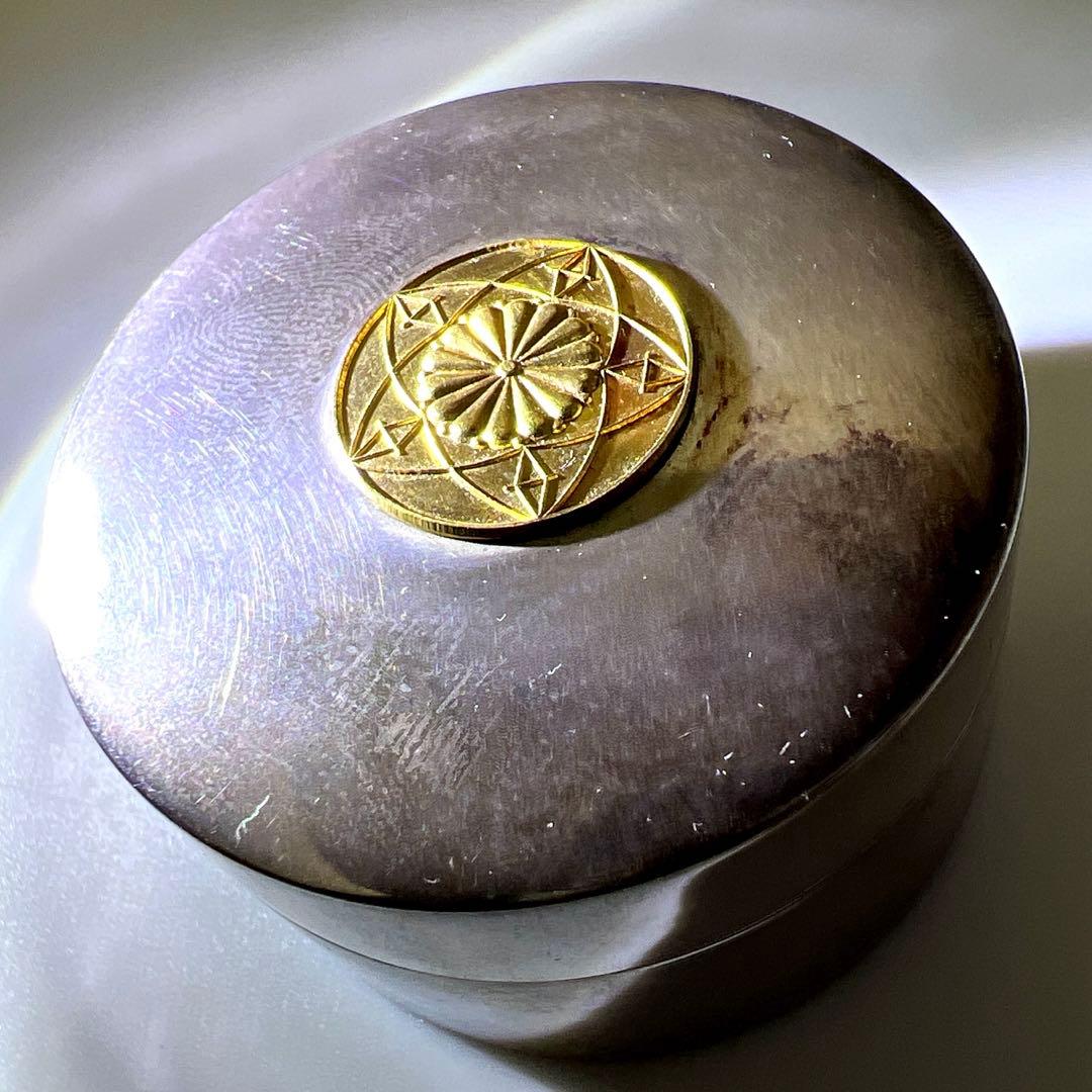 桂宮宣仁親王（桂宮家）　御下賜品　銀製ボンボニエールC 東Y7-1105☆1F