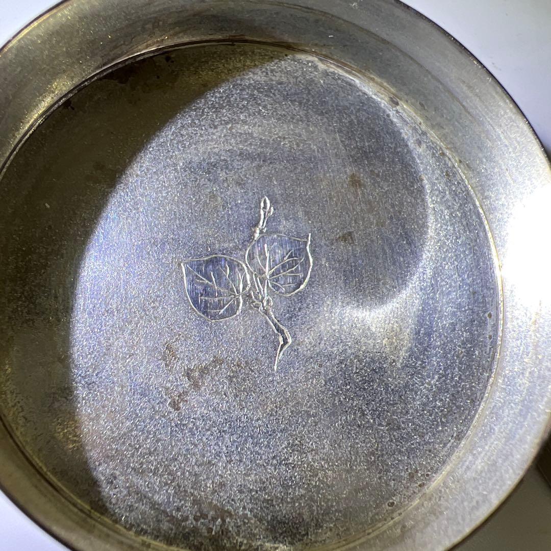 桂宮宣仁親王（桂宮家）　御下賜品　銀製ボンボニエールC 東Y7-1105☆1F