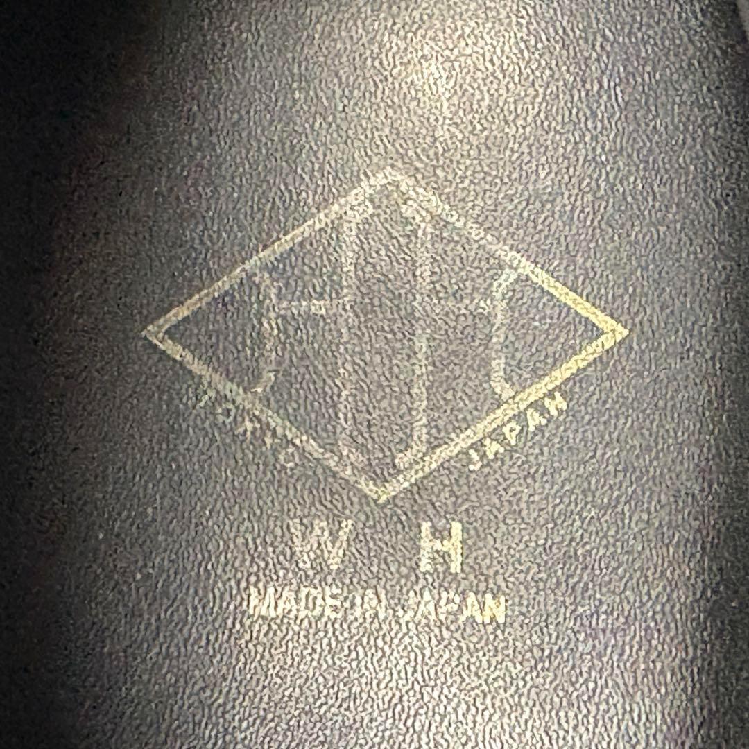 ダブルエイチ　WH (65) 革靴　レザーシューズ　プレーントゥ　レースアップ