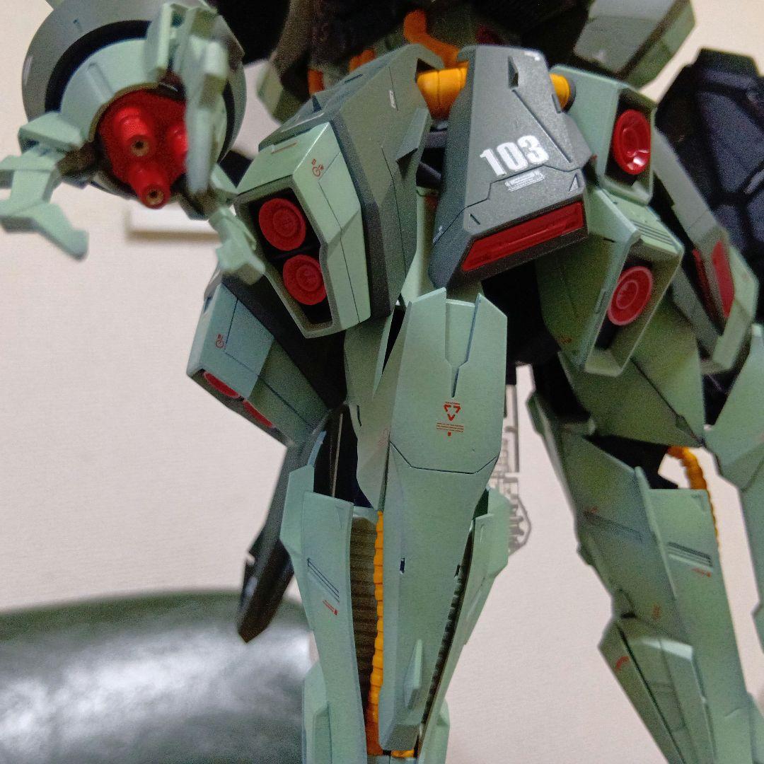 ガンプラ　ZZガンダム re 1/100 ハンマ・ハンマ　塗装済完成品