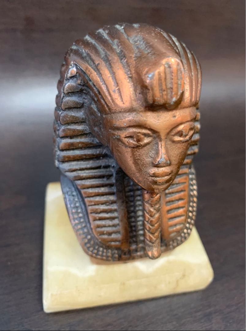 《アンティーク・希少レア！！》《送料無料》⭐︎ ツタンカーメン　ブロンズ像　♪⭐︎