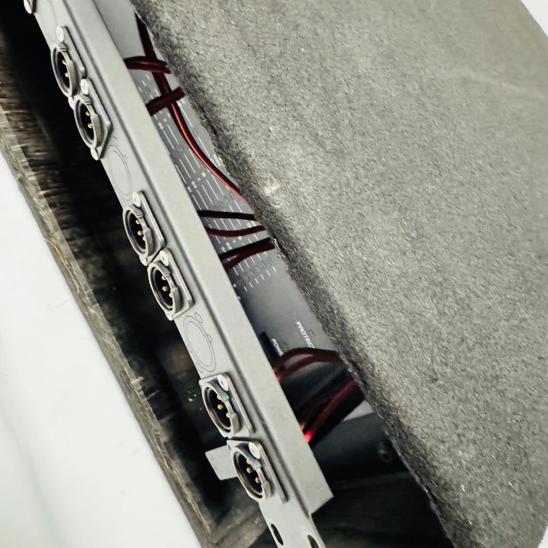 TOA マルチチャンネル パワーアンプ P-60F XLR入出力パネル搭載