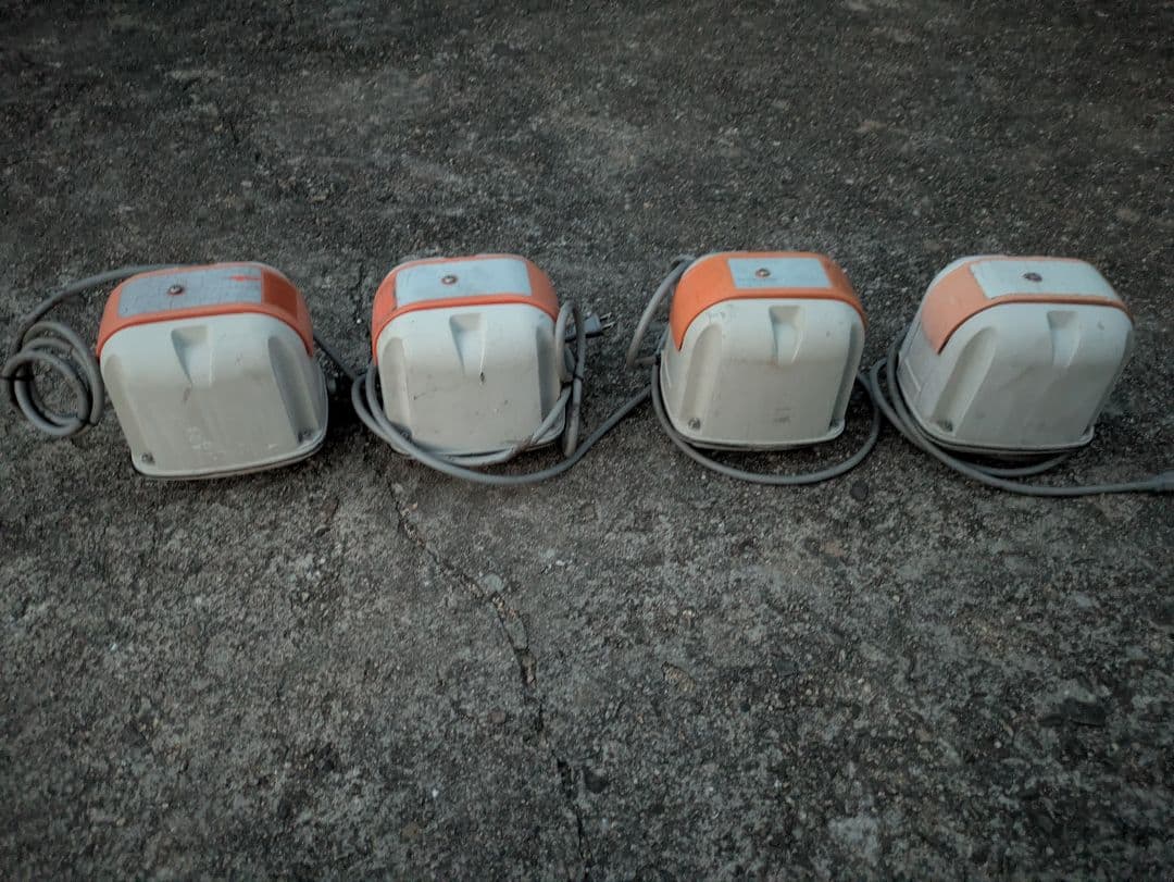 ジャンク　③安永 AP-60 浄化槽 水槽 アクアリウム ブロワー エアーポンプ