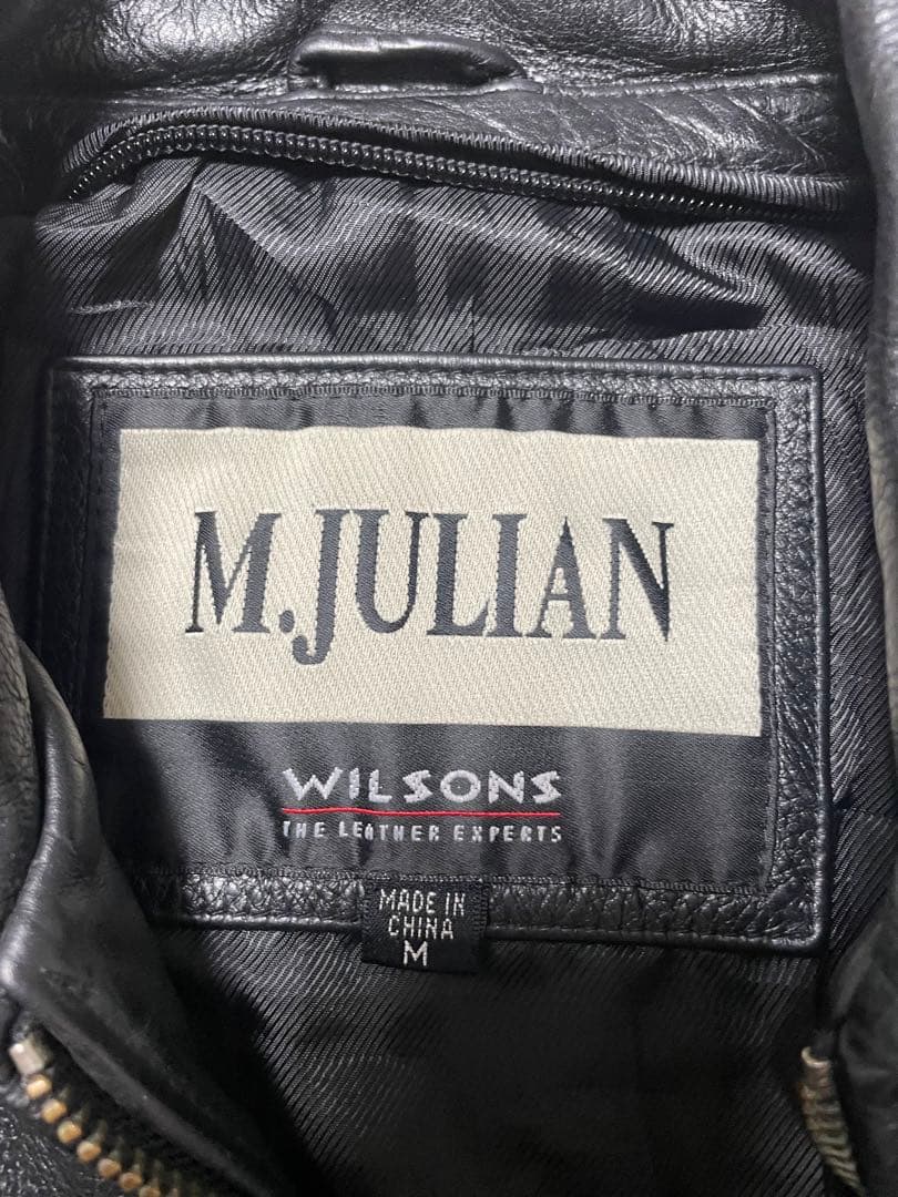 90s 00s Wilsons Julian レザージャケット