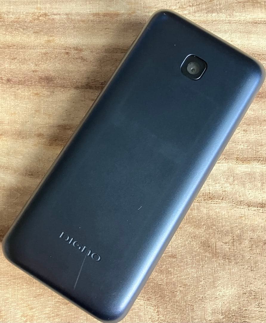 docomo DIGNO ケータイ KY-42C ブラック　 利用制限〇