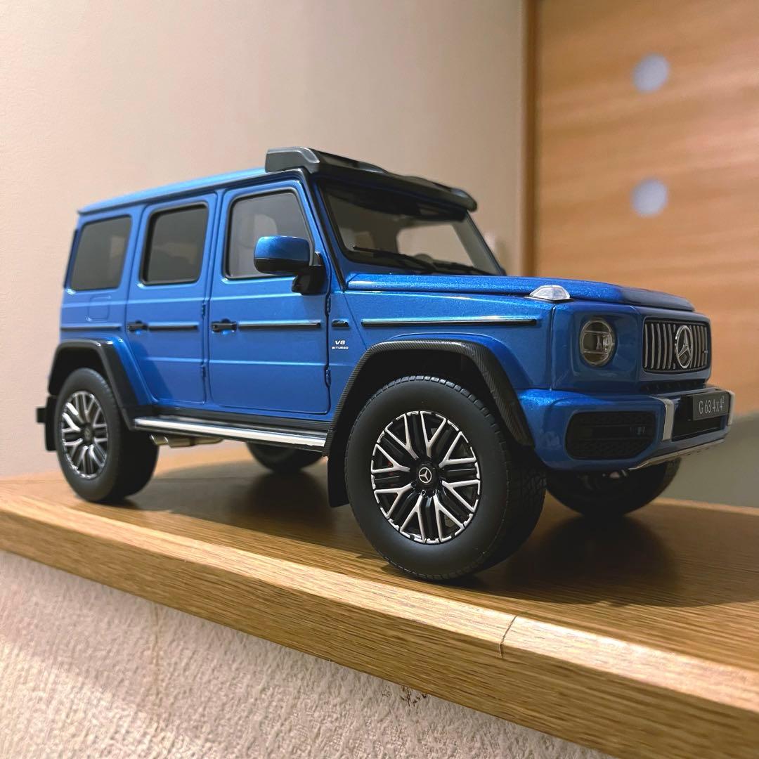 【ミニカー 美品】1/18 メルセデスベンツ AMG G63 4x4 Gクラス