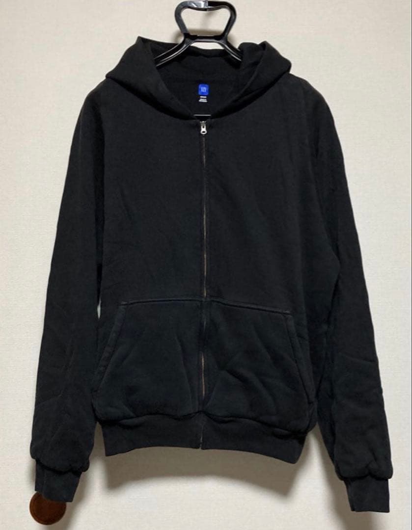 yeezy gap ジップアップパーカー　ブラック