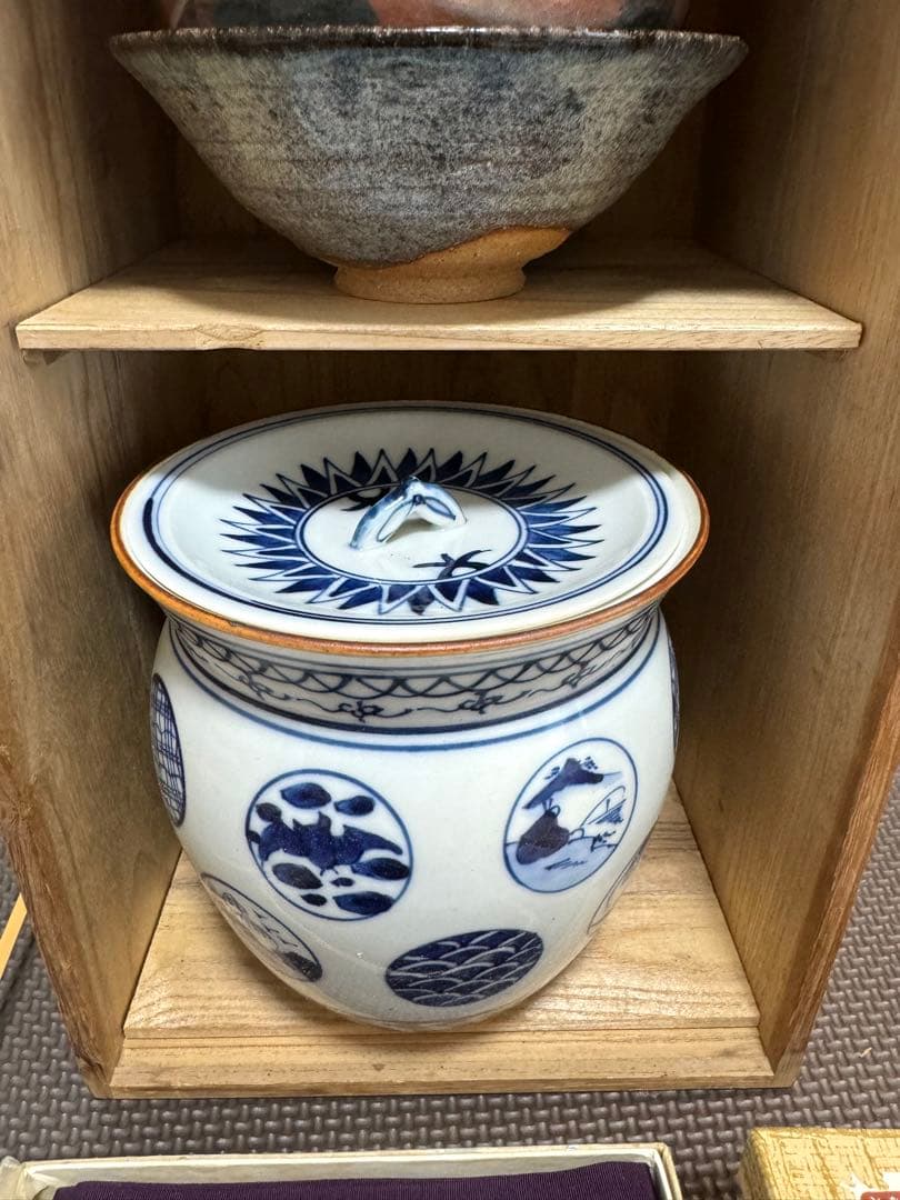 茶道具セット　棗　茶碗　茶杓　長期保管品