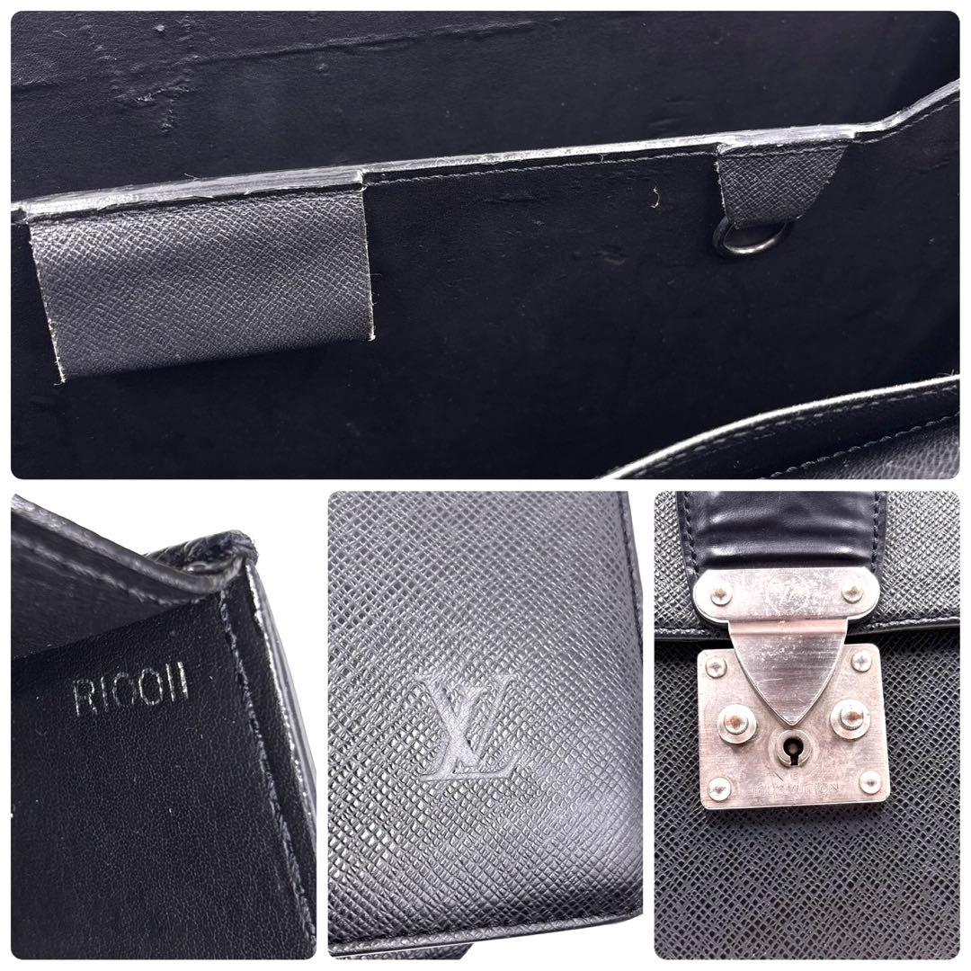 ルイヴィトン　タイガ　ロブスト1 ビジネスバッグ　ブリーフケース　A4 黒