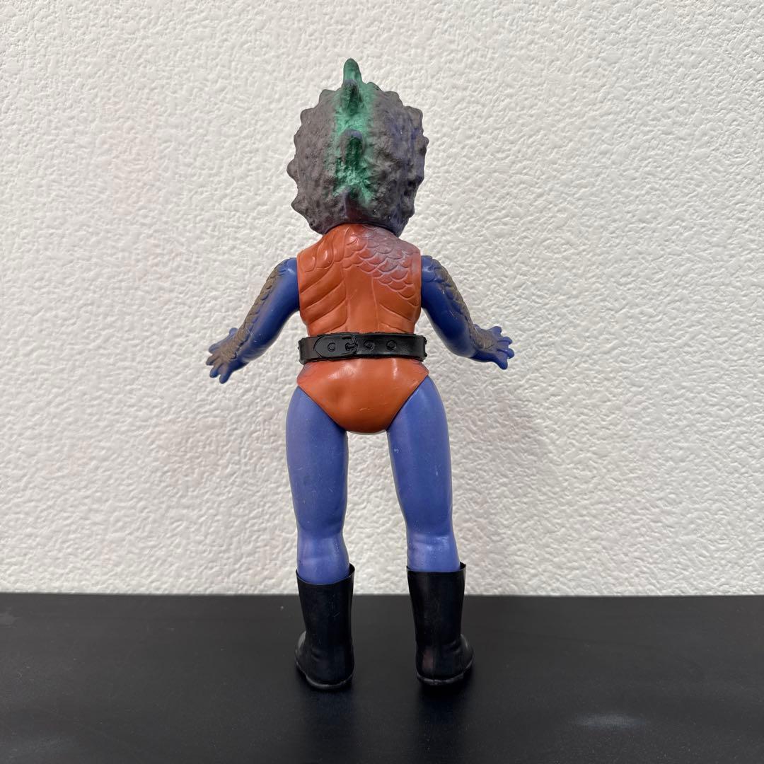 当時物　旧バンダイ　仮面ライダー　怪人　アマゾニア　ソフビ