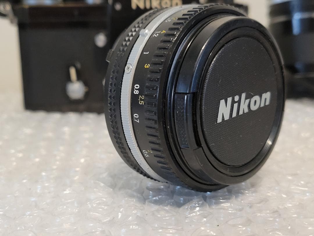 T*s様 Nikon F フィルムカメラ ブラック　レンズ3本セット！！