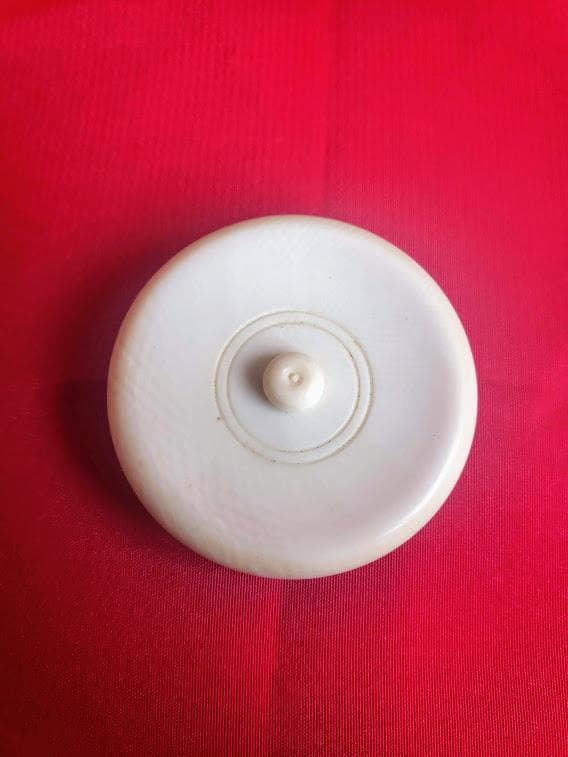 松本鉄山　古瀬戸茶入　仕覆付