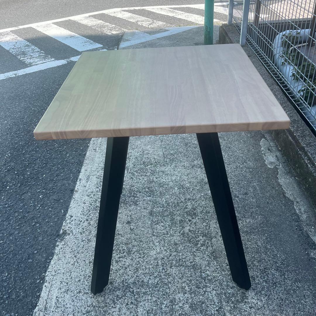 kanademono THE CAFE TABLE ラバーウッド