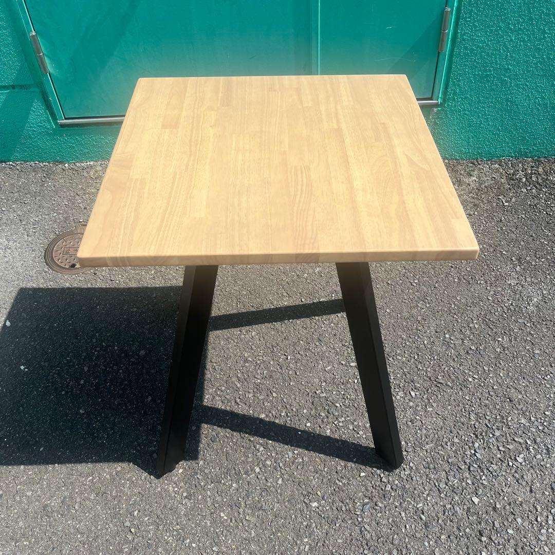 kanademono THE CAFE TABLE ラバーウッド