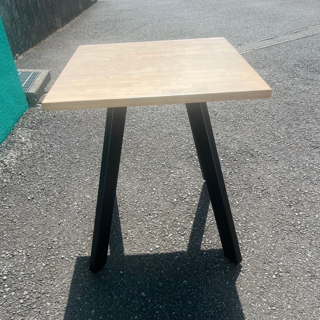 kanademono THE CAFE TABLE ラバーウッド