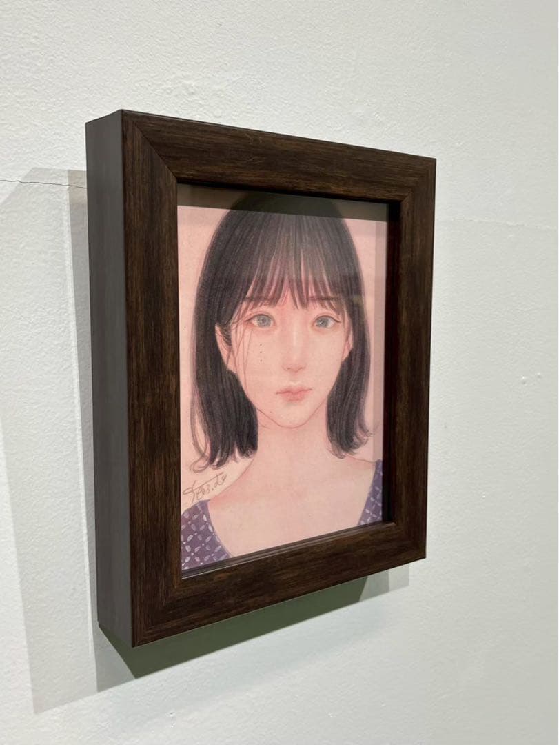 むらまつちひろ「eyes-1」2021年作品